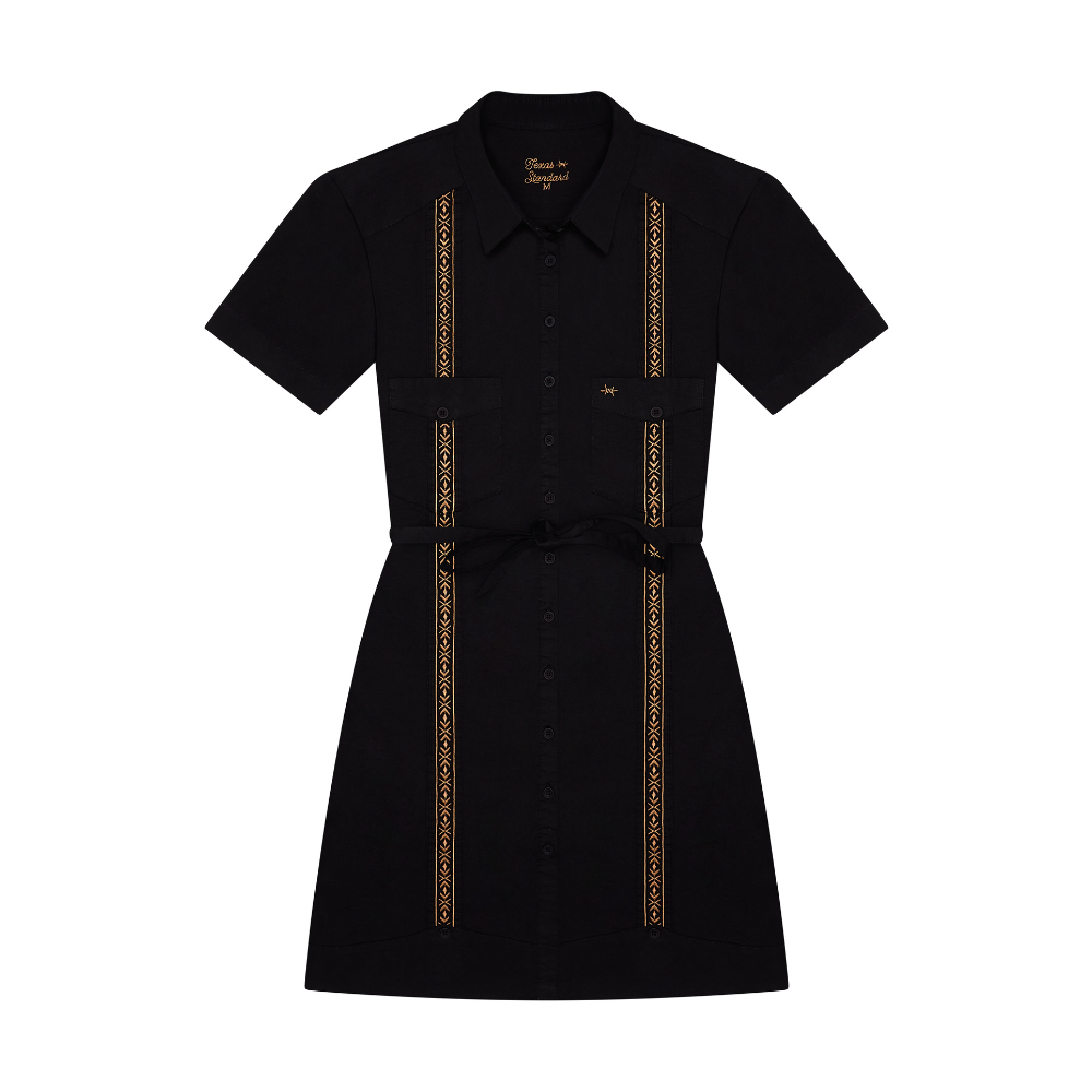 TEJAS GUAYABERA DRESS