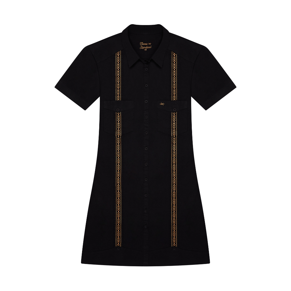 TEJAS GUAYABERA DRESS