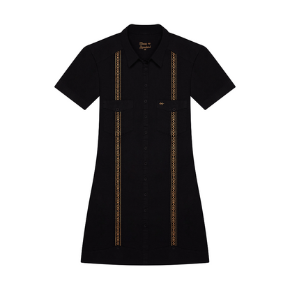 TEJAS GUAYABERA DRESS