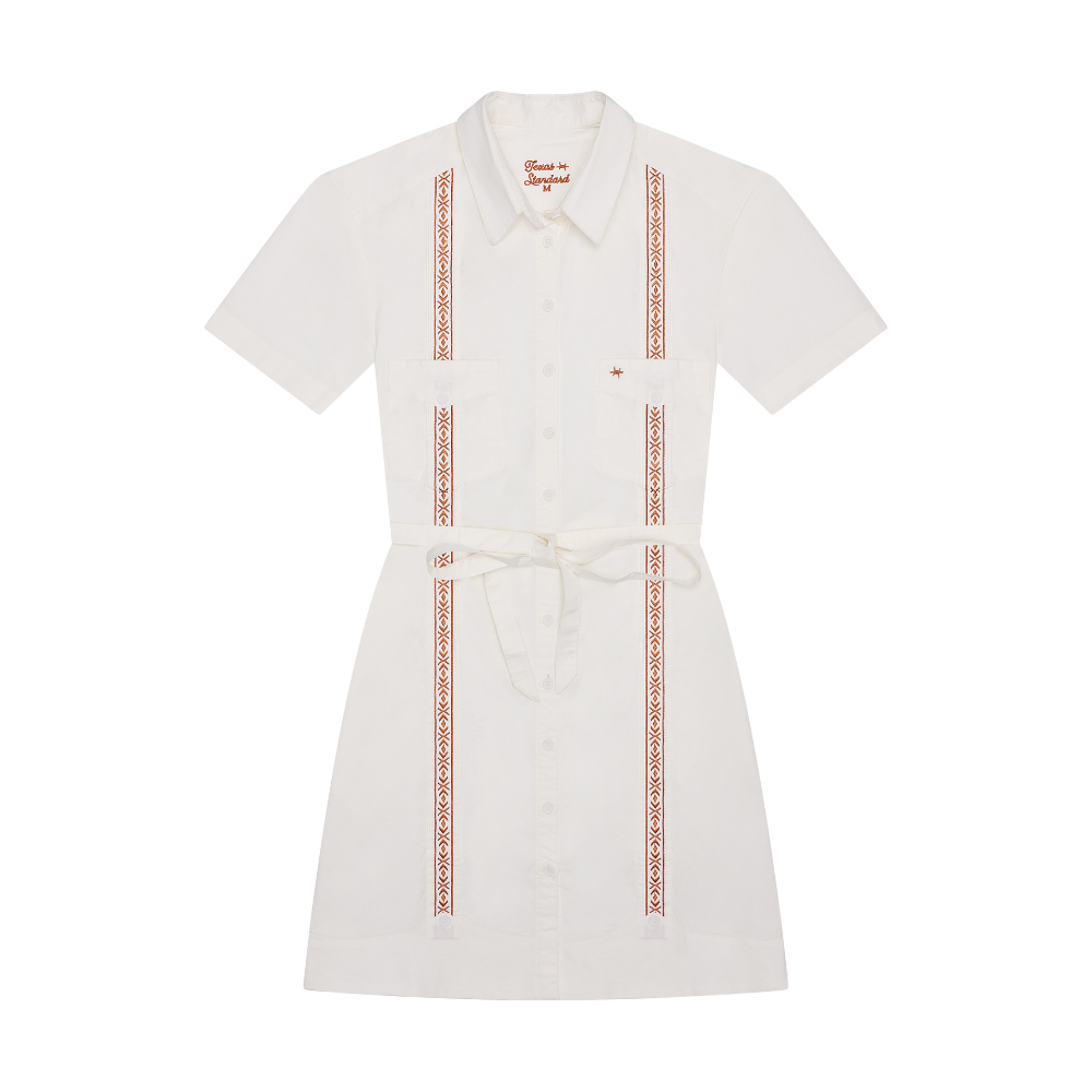 TEJAS GUAYABERA DRESS