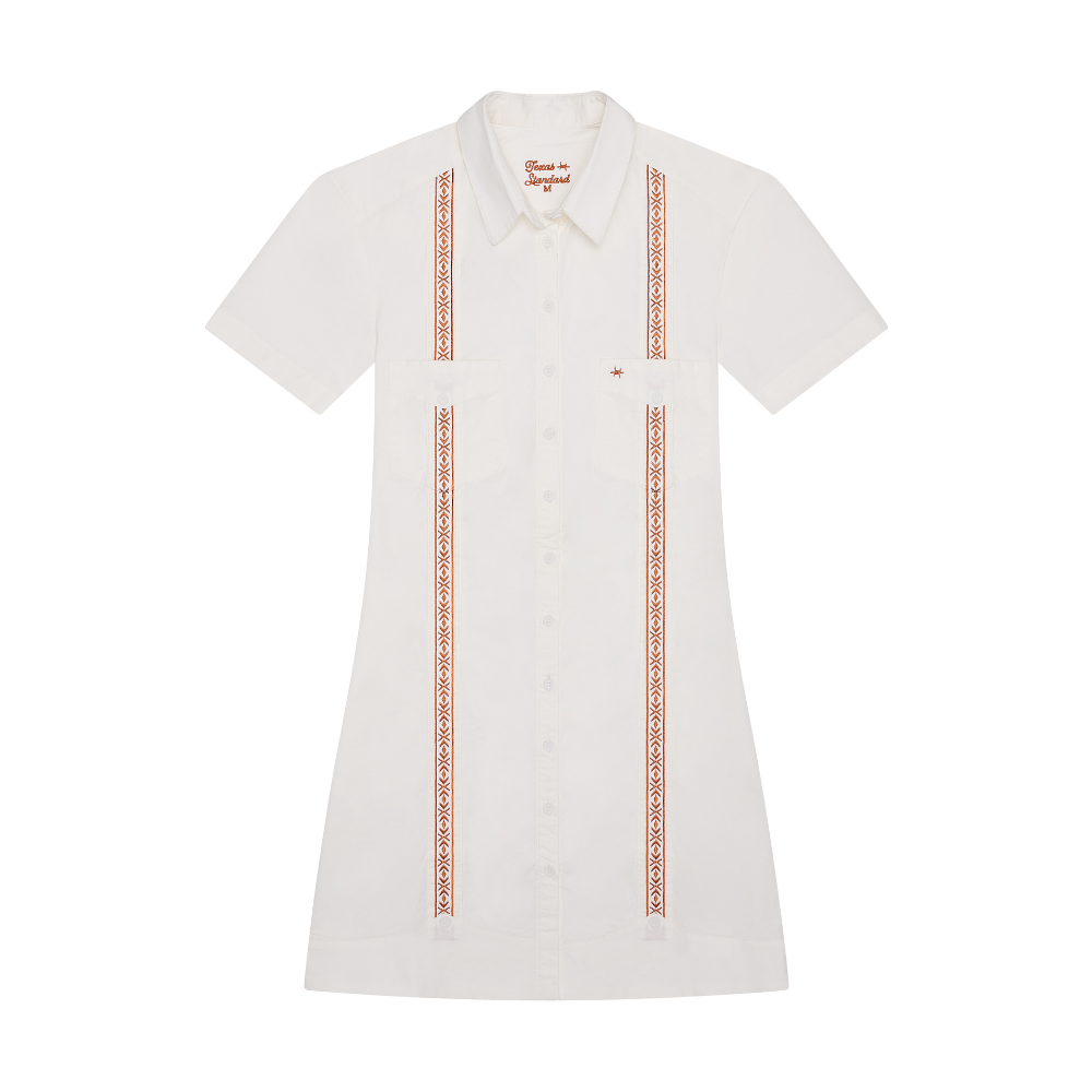 TEJAS GUAYABERA DRESS