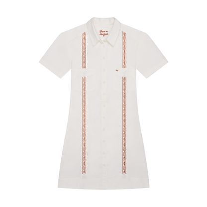 TEJAS GUAYABERA DRESS