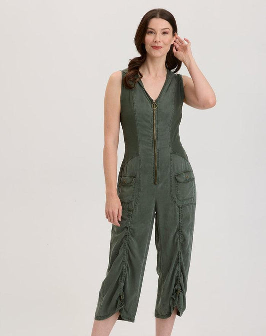 HEWITT HOODED JUMPSUIT