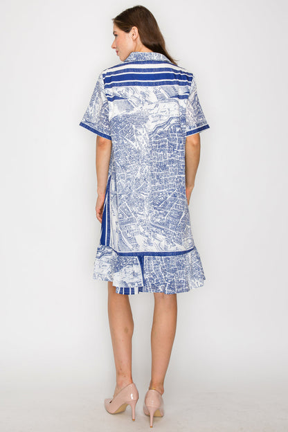 Jeffera Printed Woven Dress