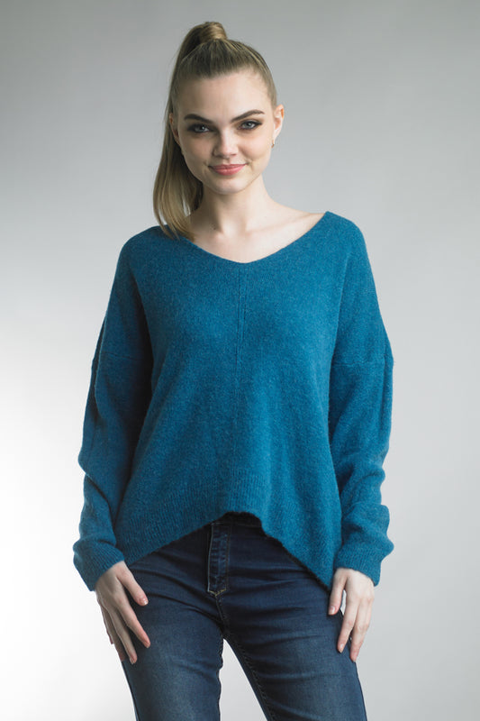 V NECK SWEATER