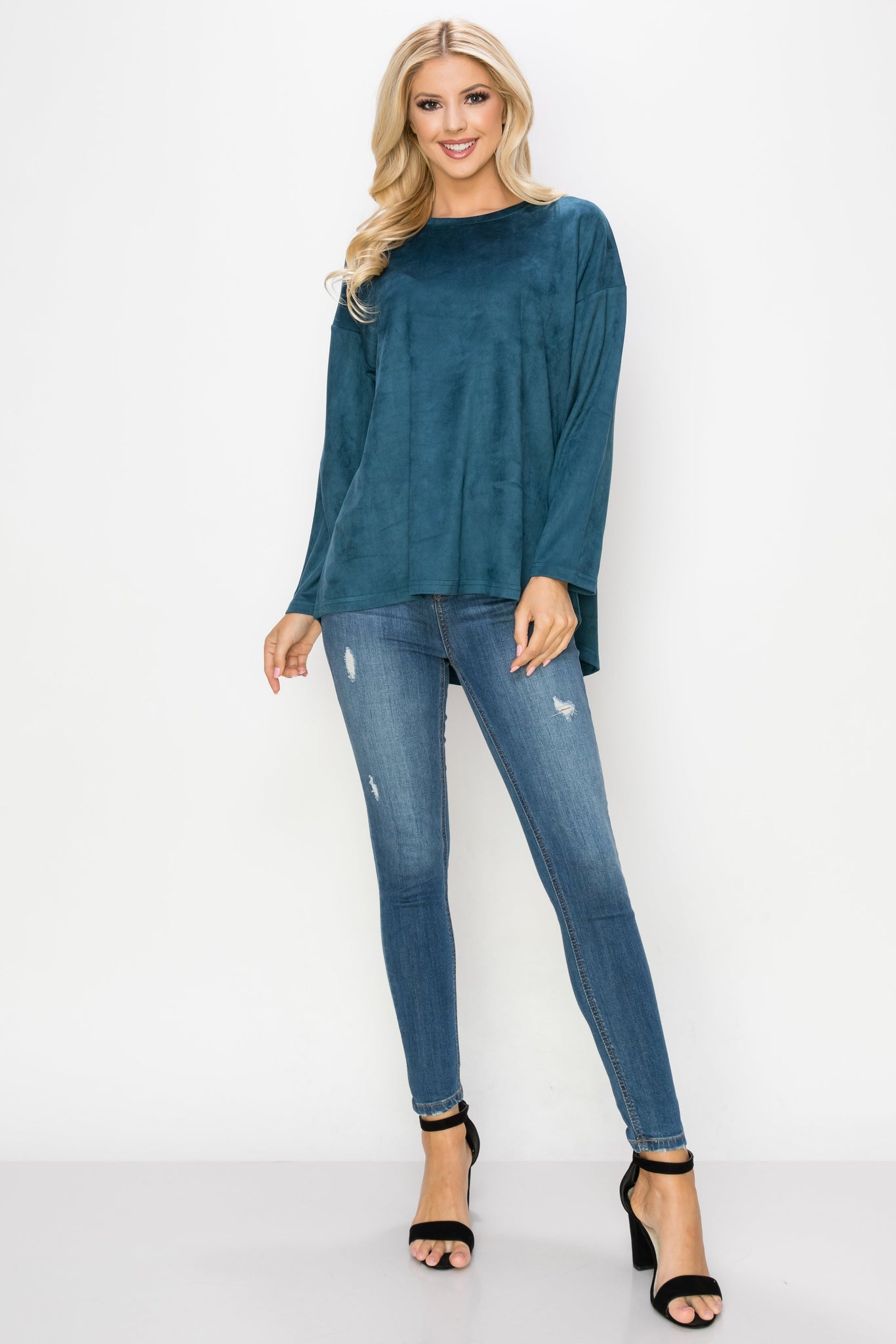 ADI STRETCH SUEDE TOP*