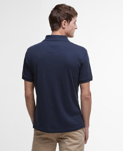 Hylton interlock tailored fit polo shirt