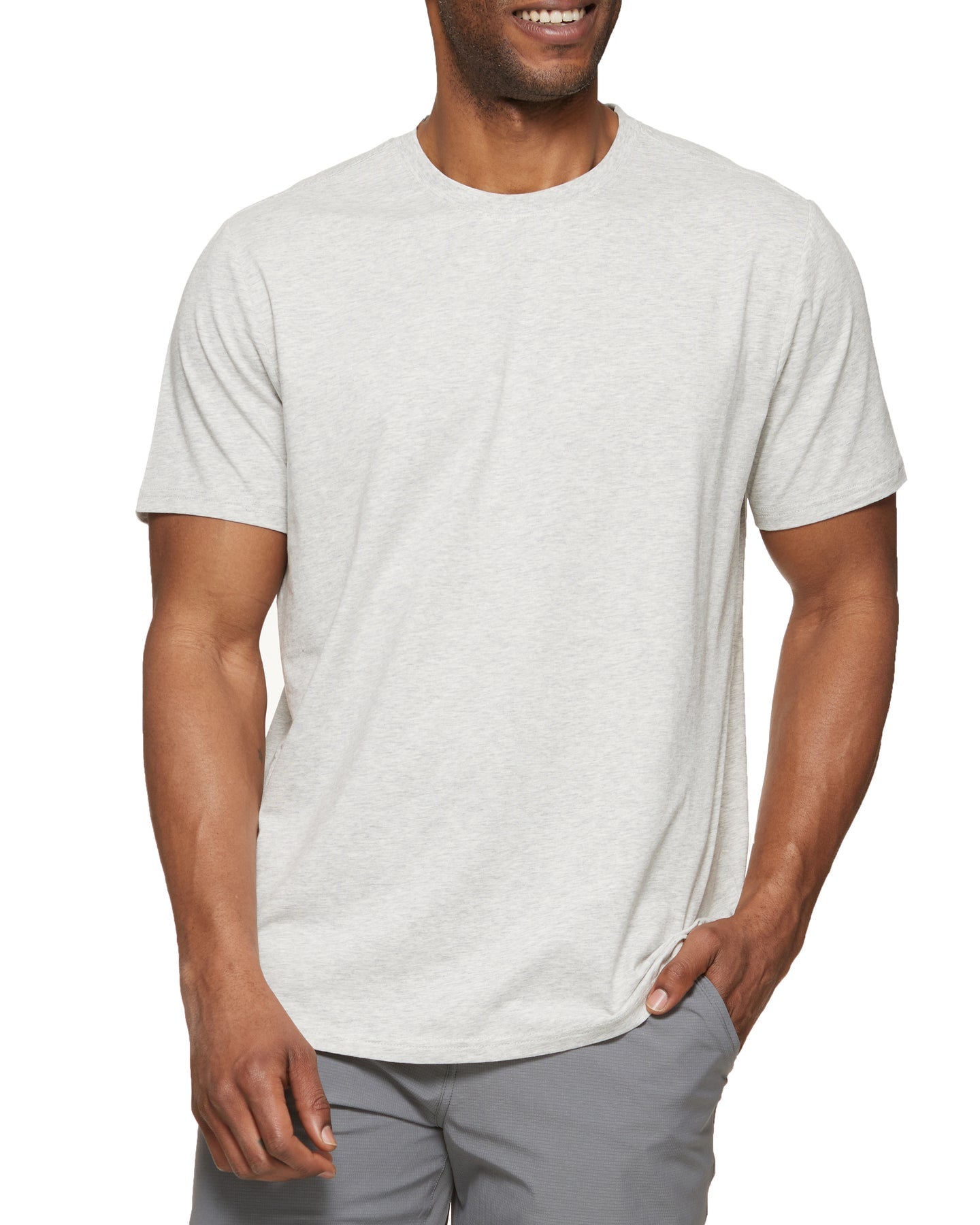 ESSENTIAL STRETCH COMFORT SS CREWNECK TEE