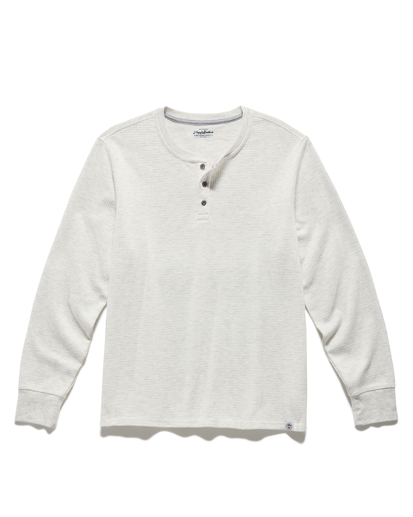 CHATSWORTH LS SOFT WAFFLE HENLEY