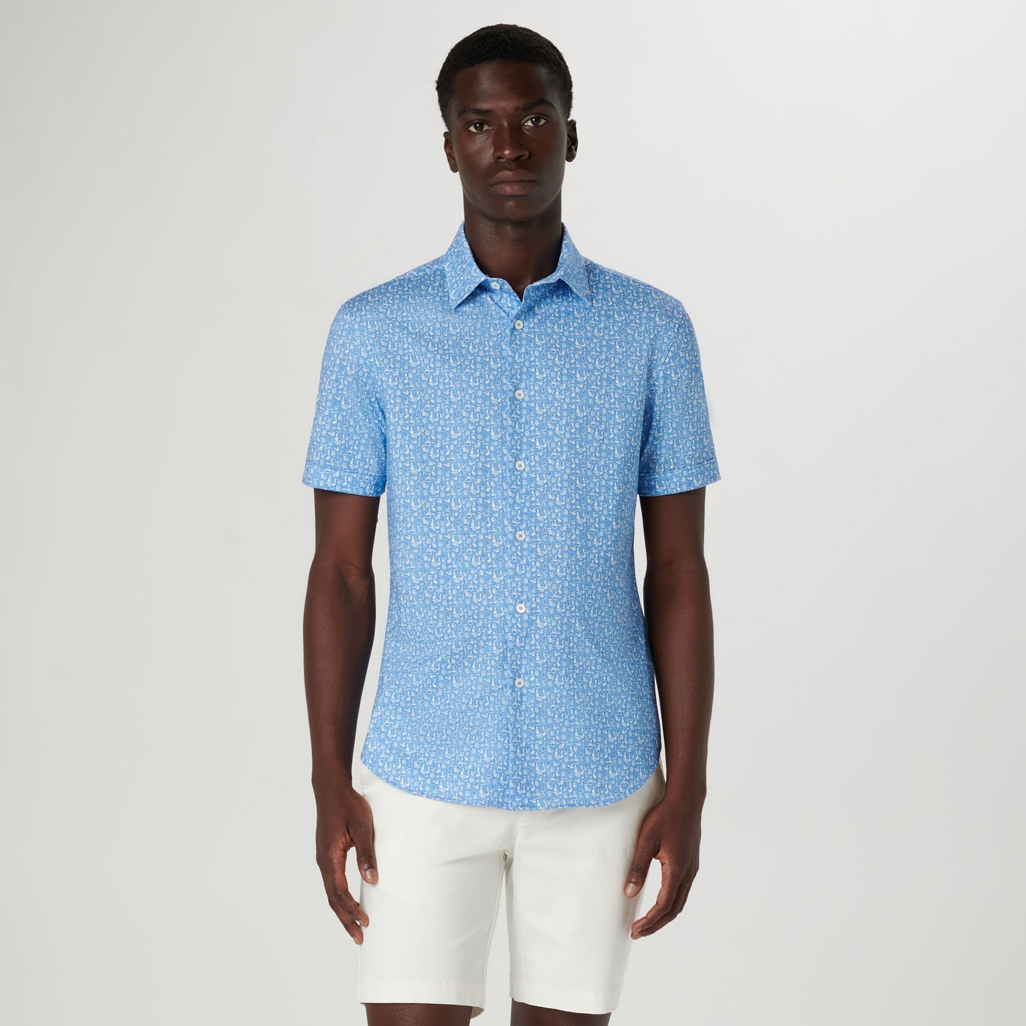 OOOHCOTTON MILES SS SHIRT*