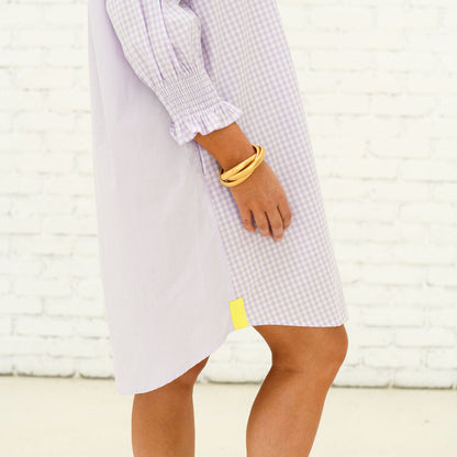 KIMBERLY DRESS OPPOSITE GINGHAM