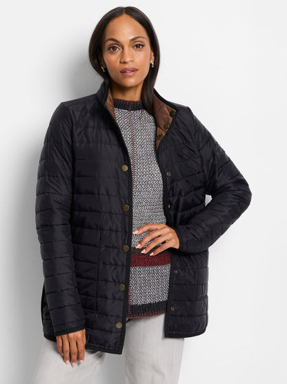 ALLOVETTE REVERSIBLE PUFFER JACKET