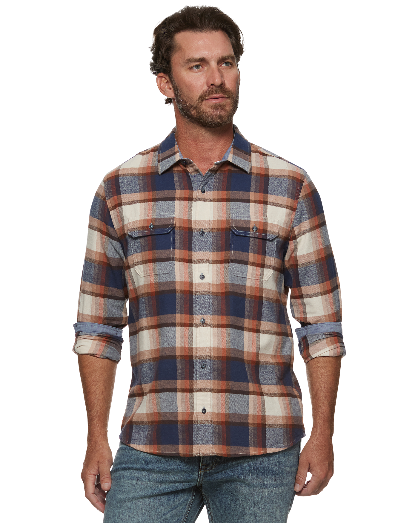 PETERS LS FLANNEL SHIRT