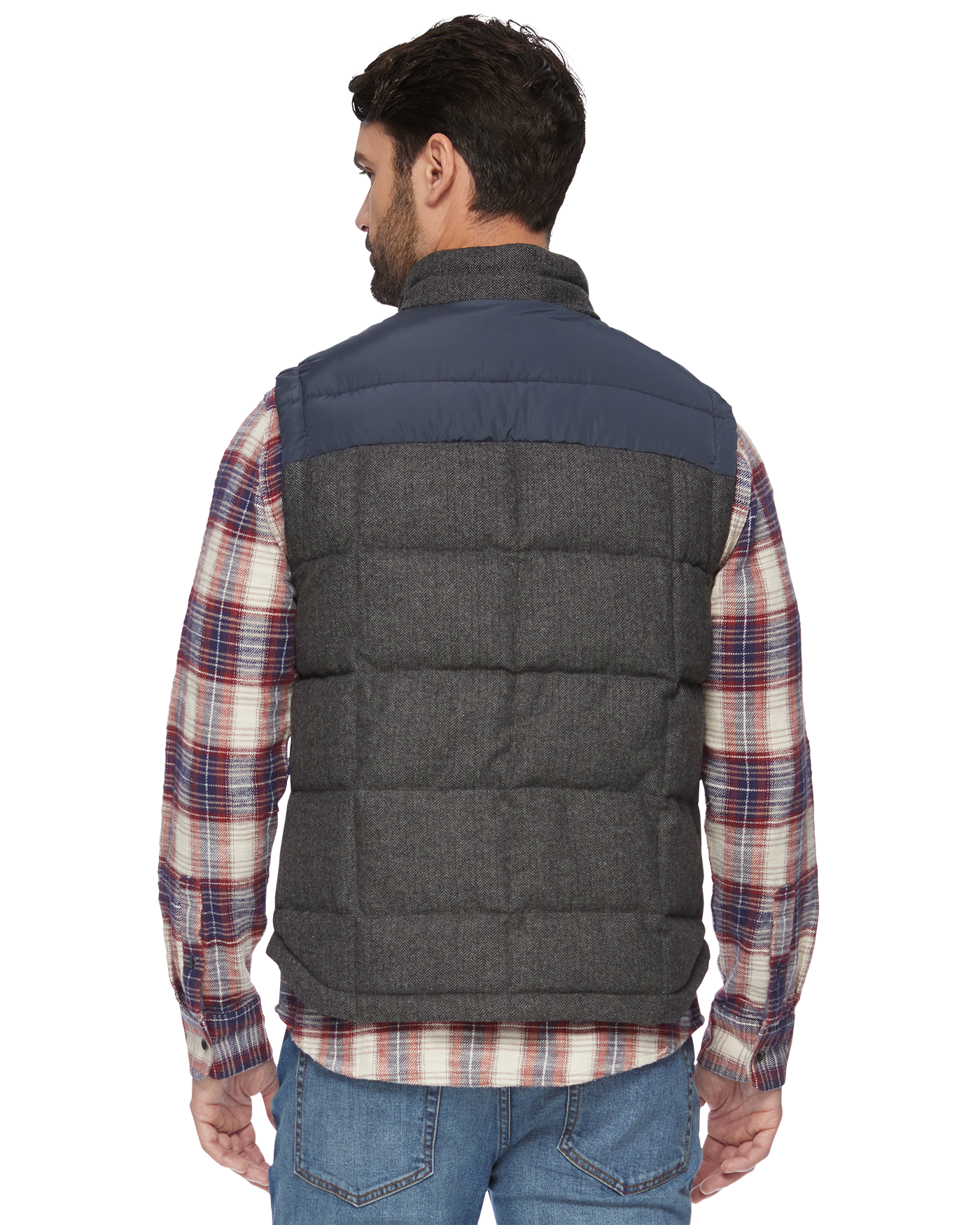 CROWDER MIXED MEDIA PUFFER VEST