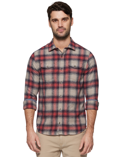 NAPIER LS FLANNEL SHIRT