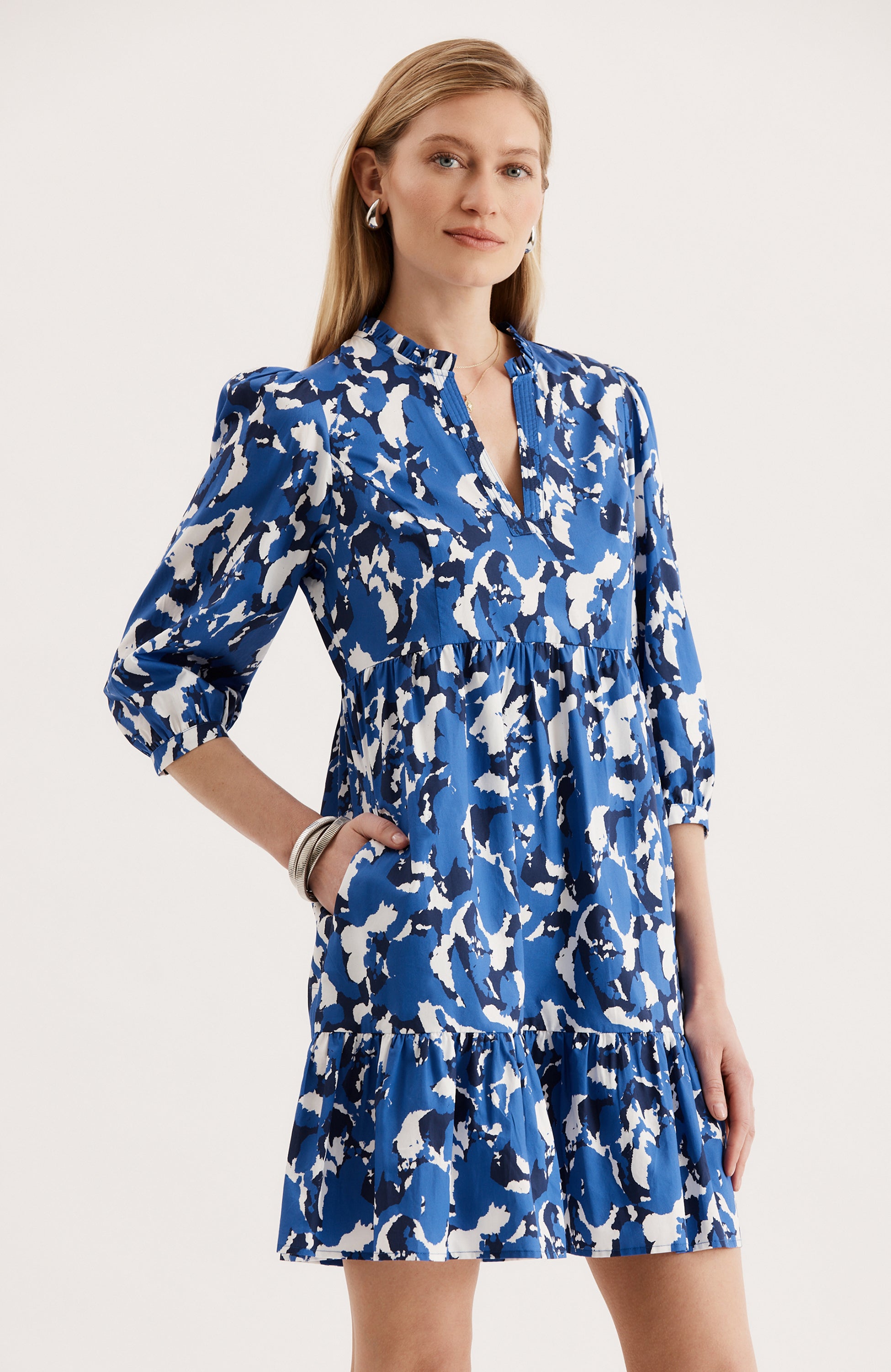 KARLIE COTTON SPLASH DRESS