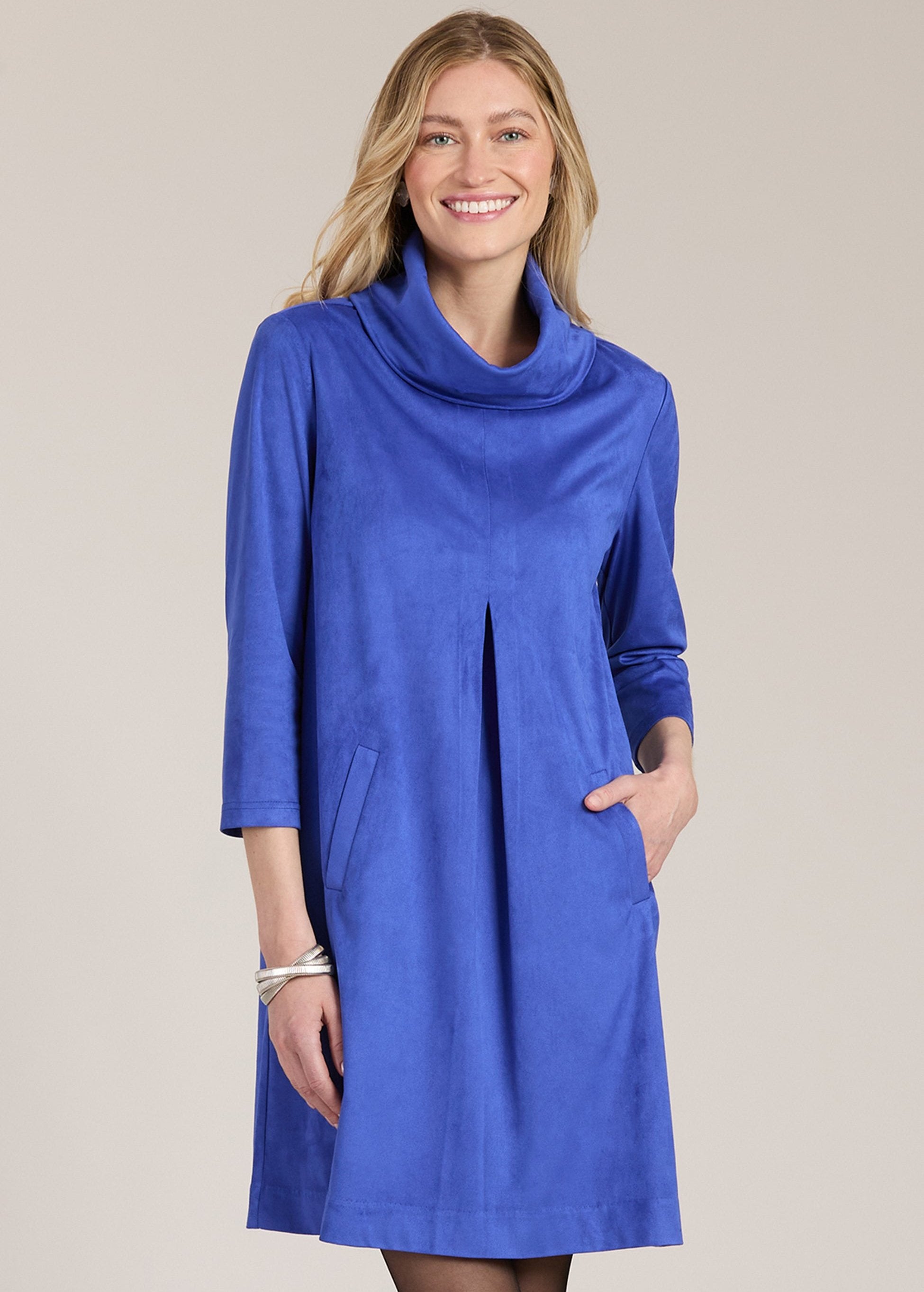 KIM FAUX DRESS SUEDE