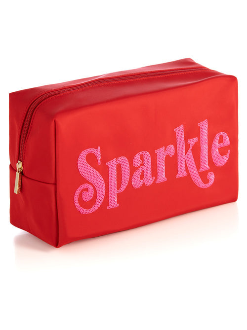 CARA SPARKLE LRG COSMETIC RED