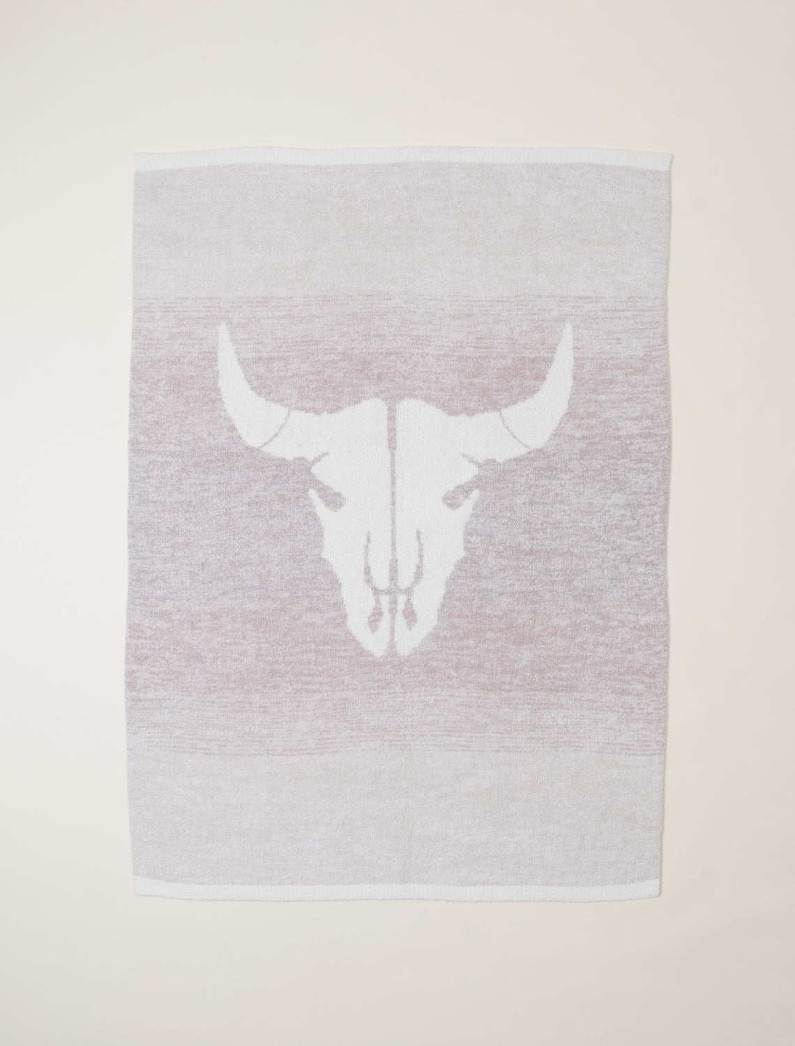 LONGHORN SKULL THROW 54"X72" CR