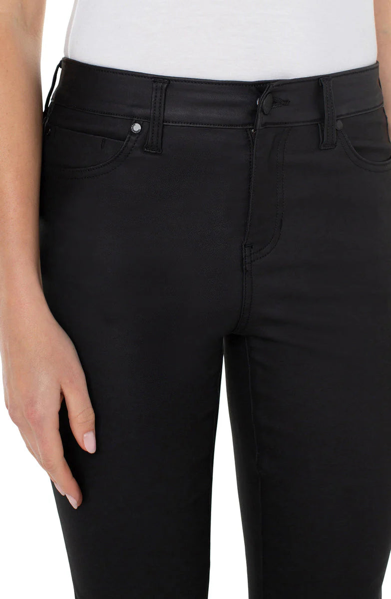 HANNAH CROP FLARE BLACK