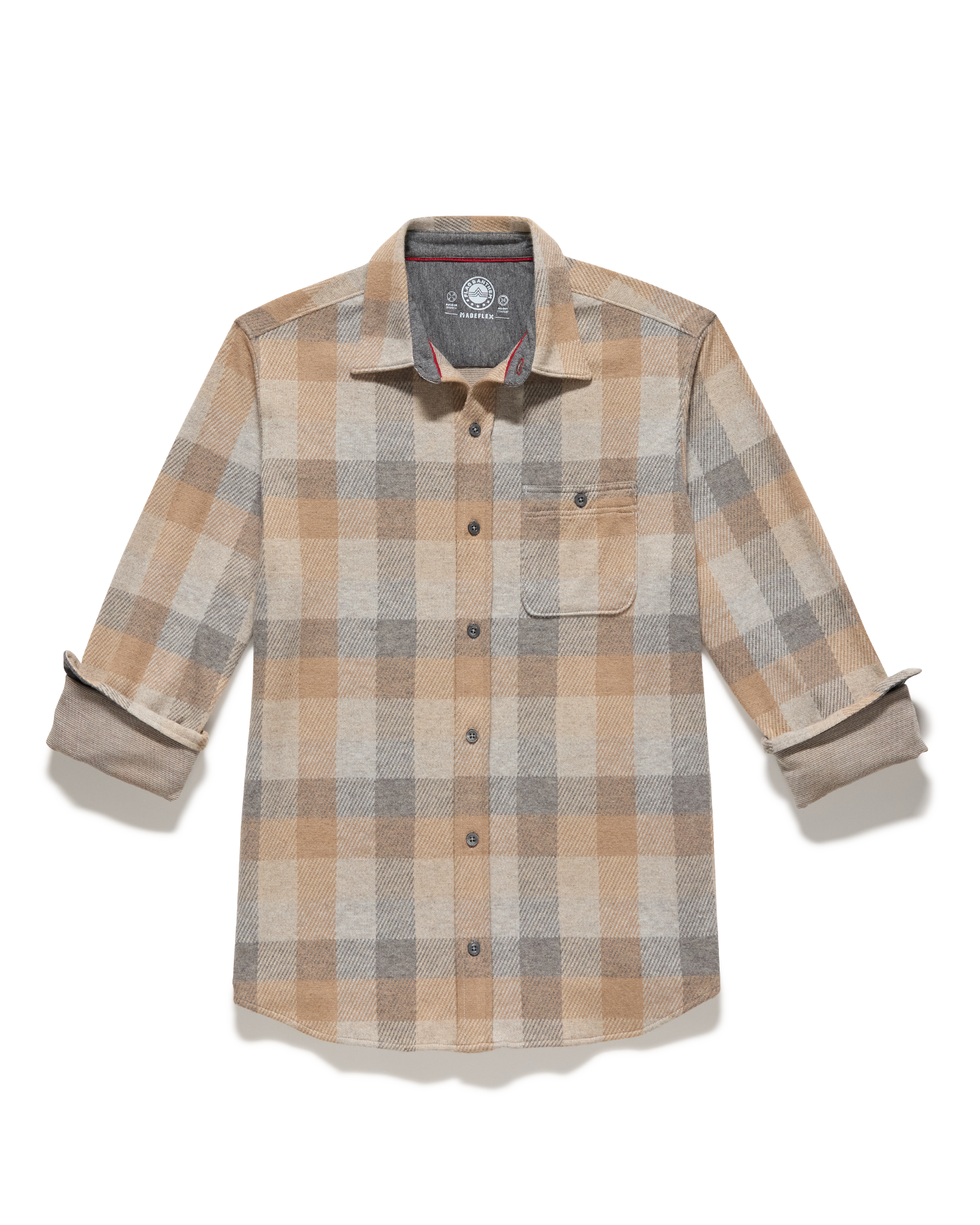 ROBBINS LS HERO KNIT FLANNEL SHIRT