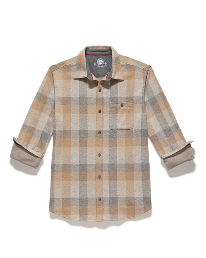 ROBBINS LS HERO KNIT FLANNEL SHIRT