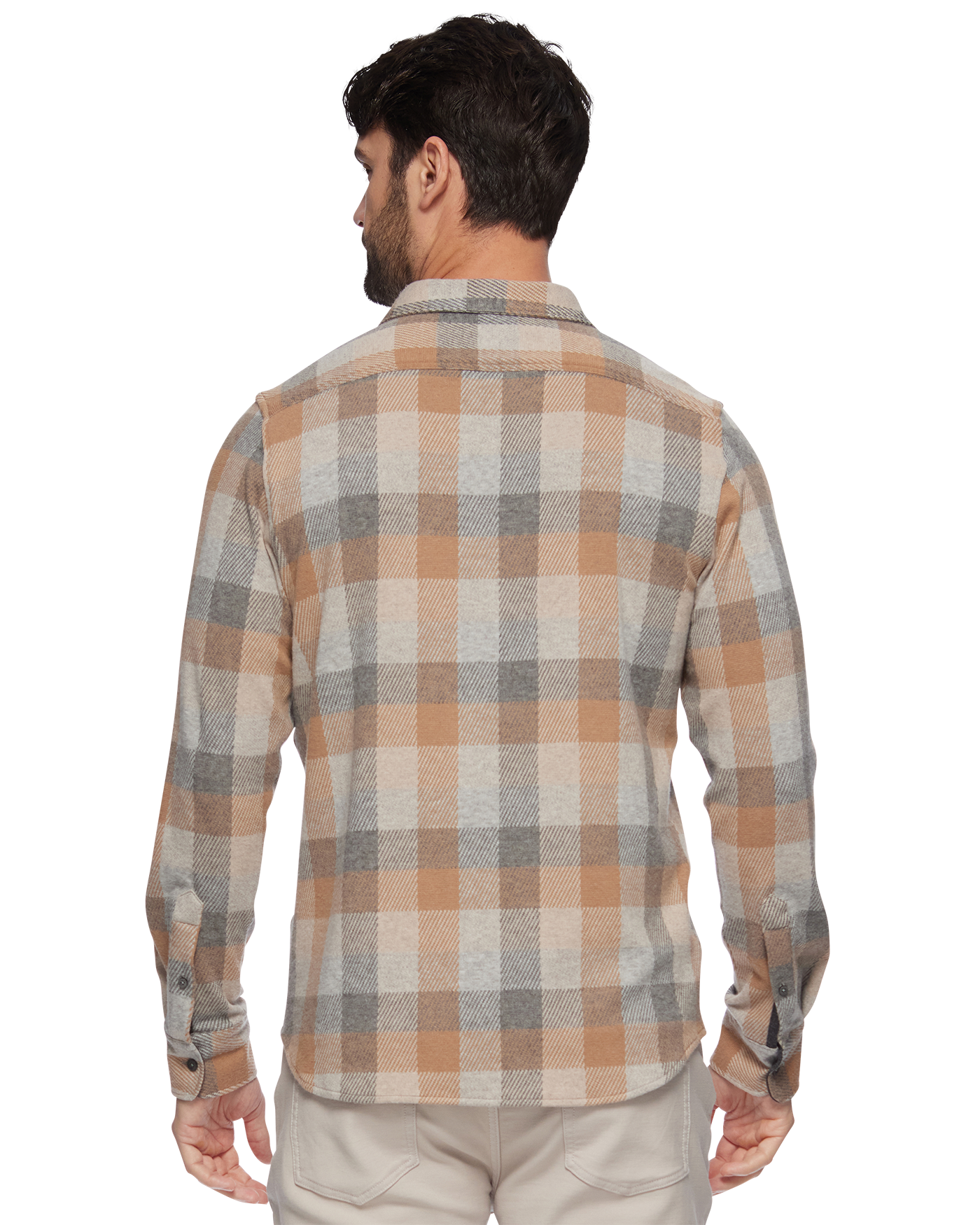 ROBBINS LS HERO KNIT FLANNEL SHIRT