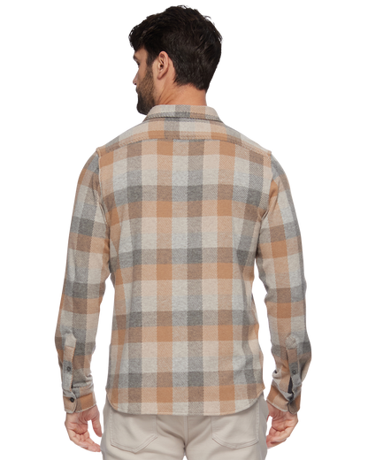 ROBBINS LS HERO KNIT FLANNEL SHIRT