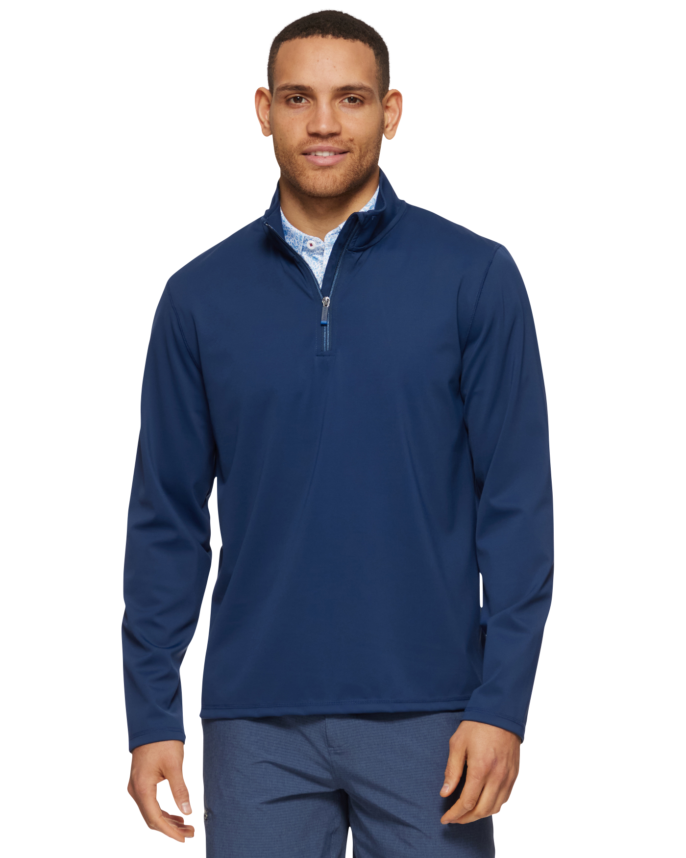 JOURNEY PERFORMANCE 1/4 ZIP MOCK NECK