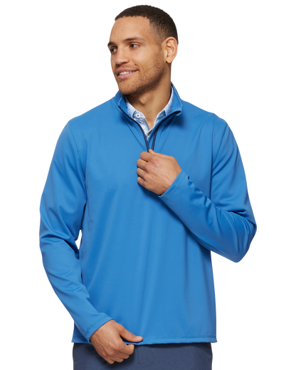 JOURNEY PERFORMANCE 1/4 ZIP MOCK NECK