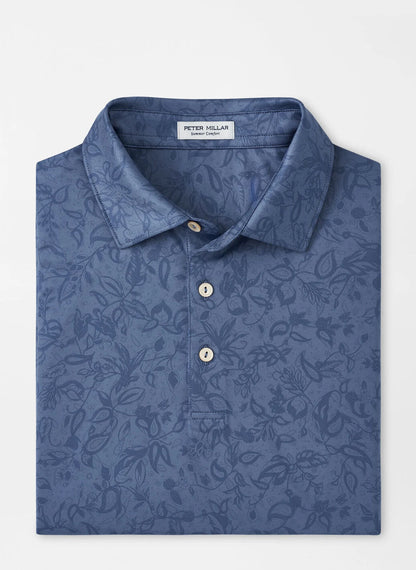 CARROW BOTANICAL PERFORMANCE JERSEY POLO