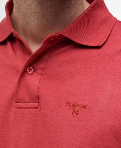 Hylton interlock tailored fit polo shirt