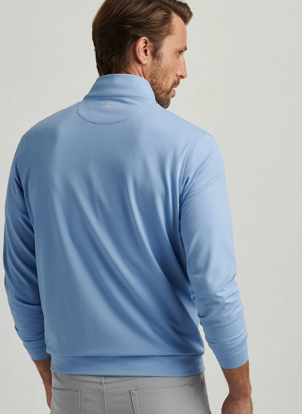 PERTH CROSS-HATCH PERFORMANCE 1/4 ZIP