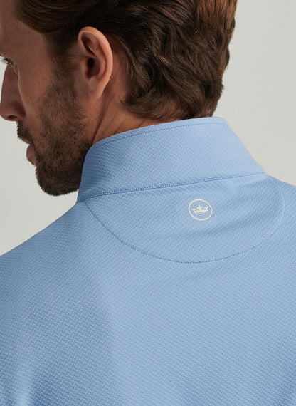 PERTH CROSS-HATCH PERFORMANCE 1/4 ZIP