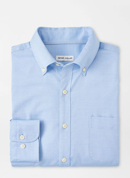 Campbell Perfect Pinpoint Cotton-Stretch Sport Shirt