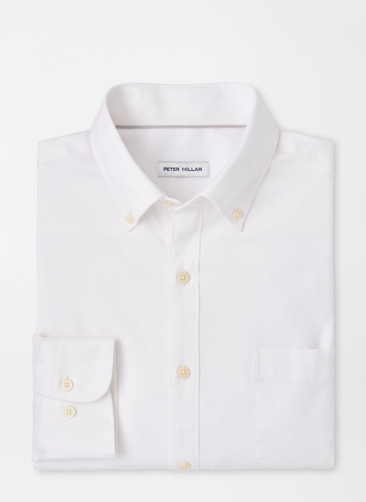 Campbell Perfect Pinpoint Cotton-Stretch Sport Shirt