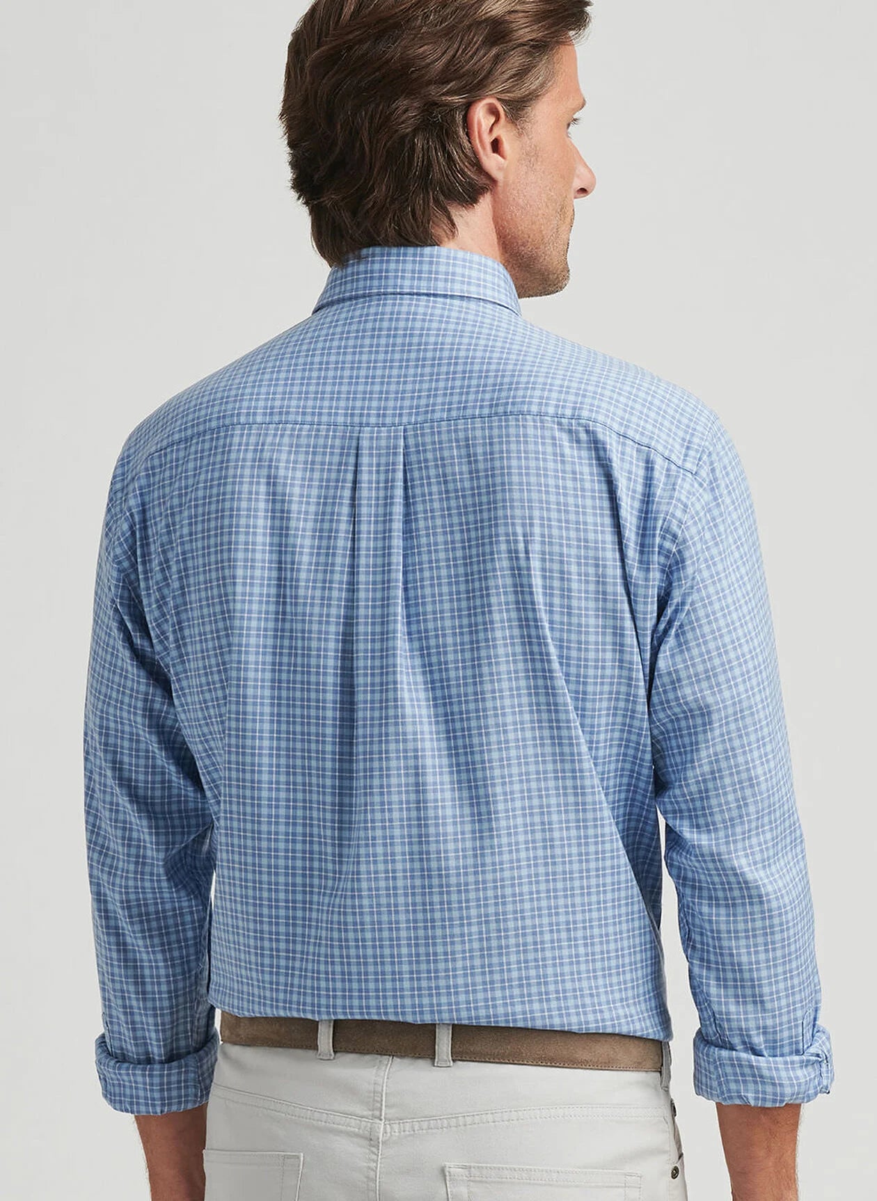 Caspian Perfect Pinpoint Cotton-Stretch Sport Shirt