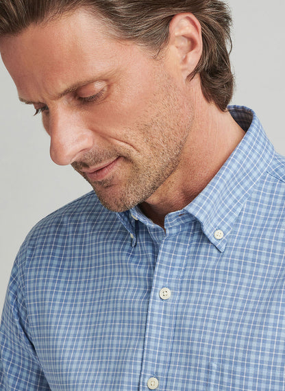 Caspian Perfect Pinpoint Cotton-Stretch Sport Shirt