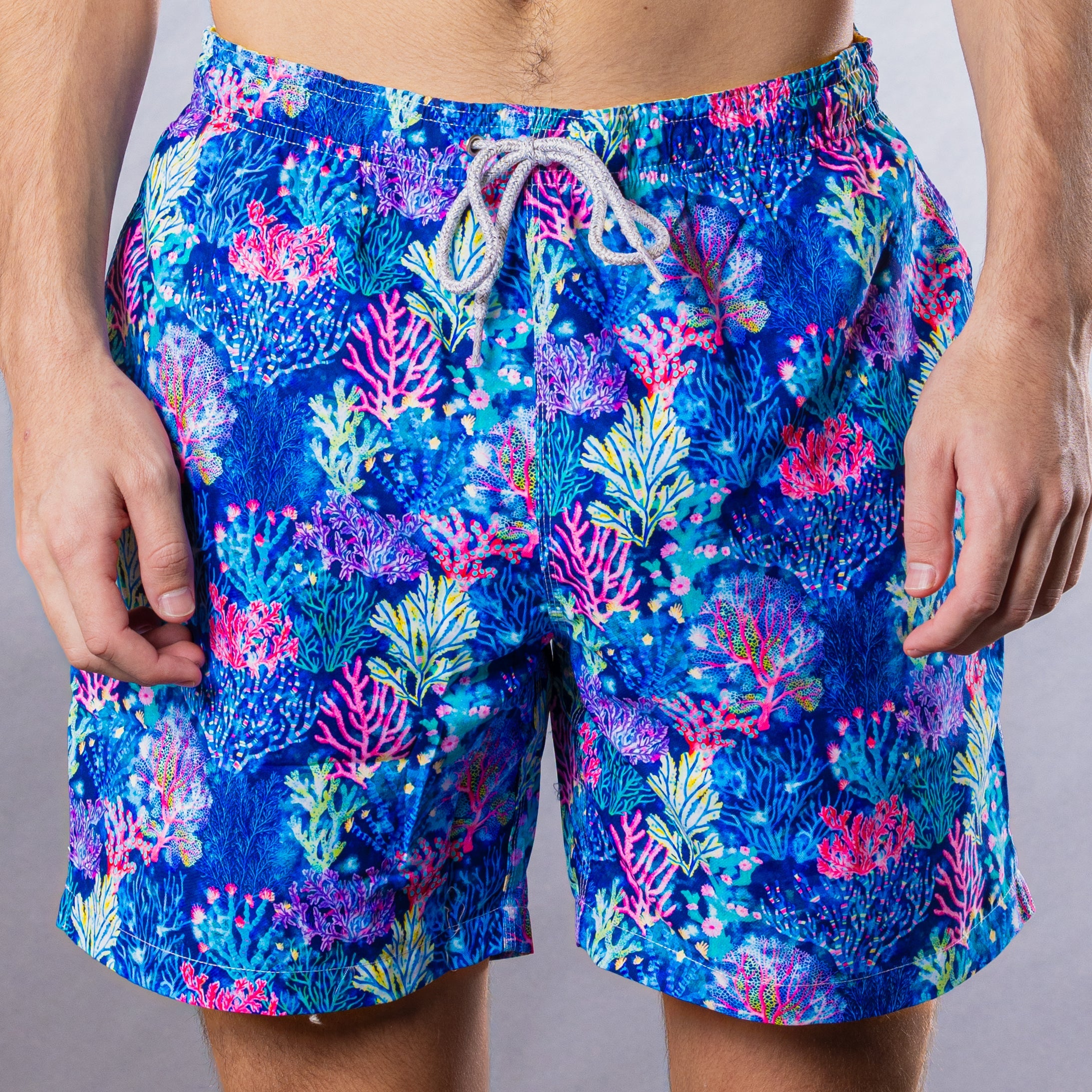 CORAL SWIM TRUNK