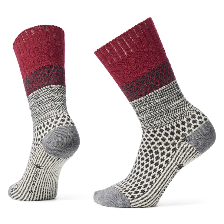 EVERYDAY COZY POPCORN CABLE CREW SOCKS