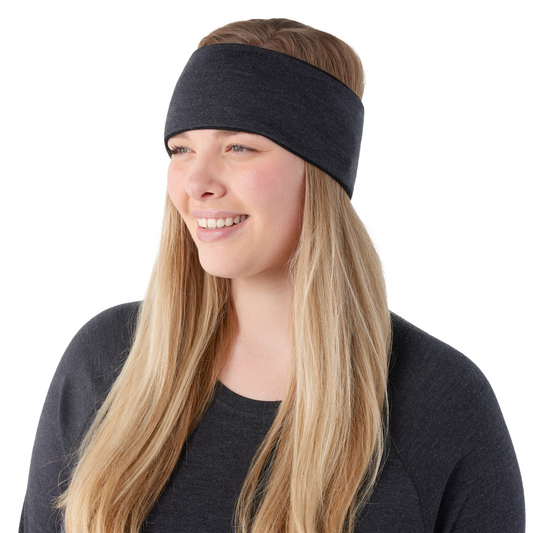 REVERSE HEADBAND BLK/CHARC