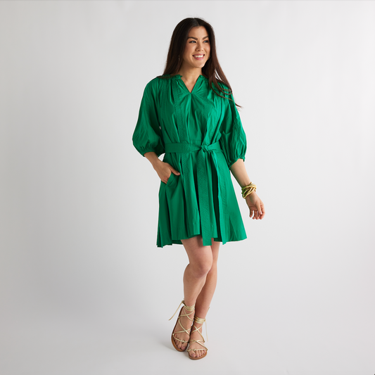 BLAKE DRESS KELLY GREEN