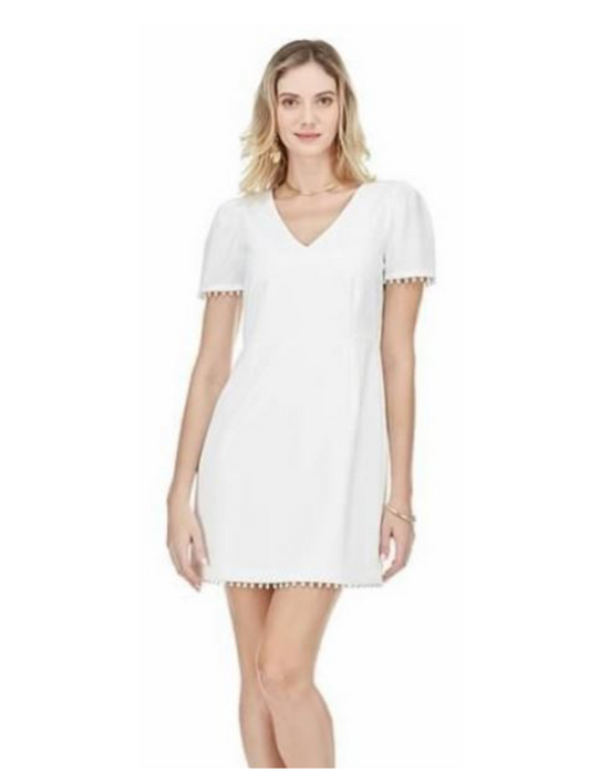 PEARL TRIM DRESS