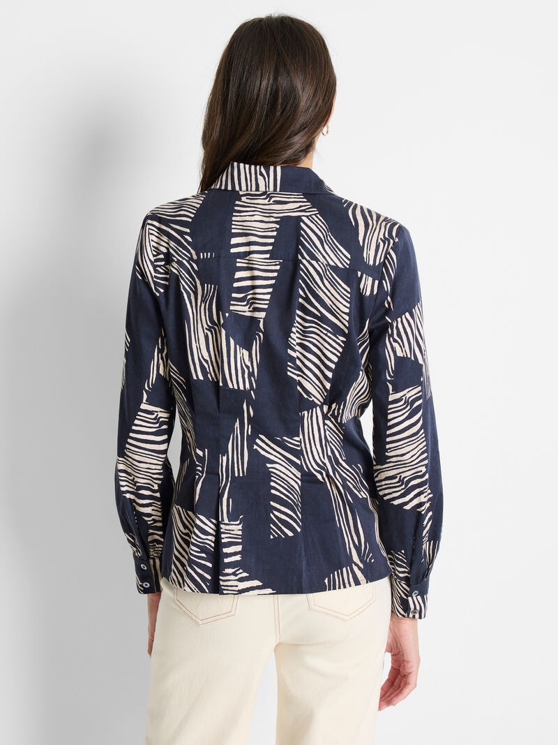 ZEBRA STRIPE SHIRT