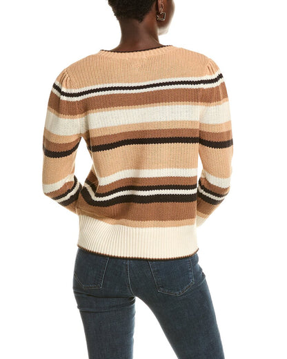 JULLIAN STRIPE SWEATER MULTI