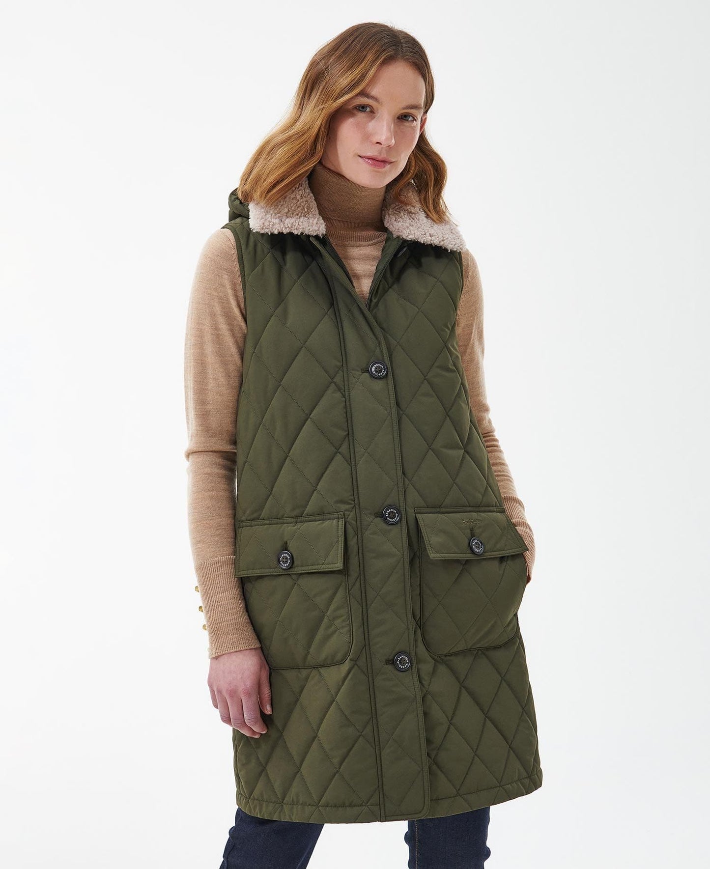 ZANDER GILET OLIVE