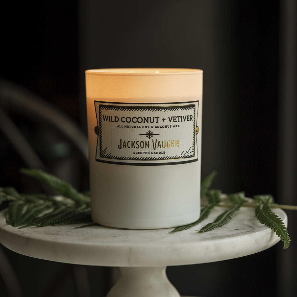 WILD COCONUT + VETIVER CANDLE