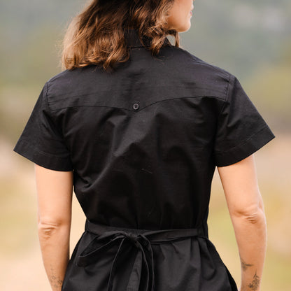 TEJAS GUAYABERA DRESS