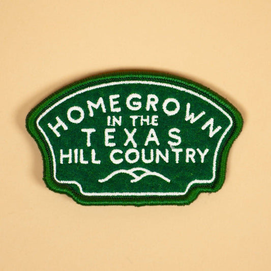 HOMEGROWN BADGE PATCH GREEN