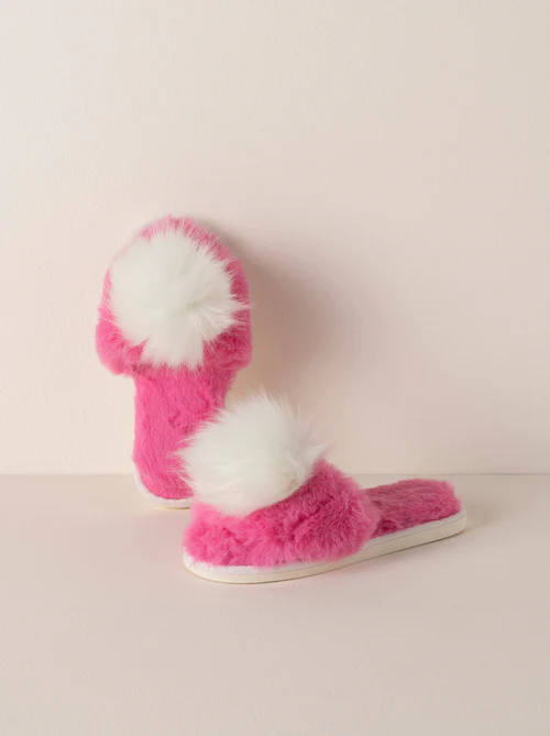 AMORE SLIPPERS MAGENTA